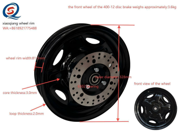 High-Performance 400 - 12 Front Wheel Disc Brake