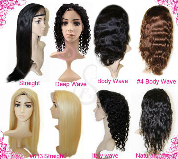Alibaba Wholesale Product Virgin Indian Hair Lace Wig