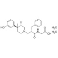 Glycine, N - [(2S) -2 - [[(3R, 4R) -4- (3-hydroxyphényl) -3,4-diméthyl-1-pipéridinyl] méthyl] -1-oxo-3-phénylpropyl] -, hydrate CAS 170098-38-1