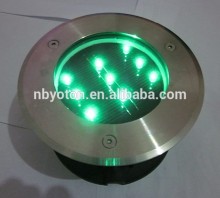 9 LED Solar Underground Light, Solar Garden Light