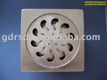 stainless steel floor drainage