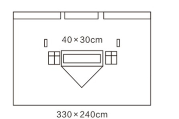 Nonwoven Easy For Use Vertical Surgucal Drape