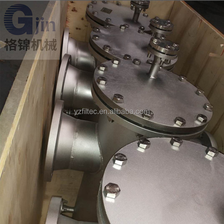 Stainless Steel T Type Strainer Basket Filter Vertical Basket Screen