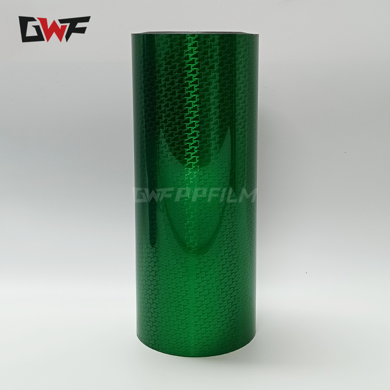 Rollo de envoltura de fibra de carbono para autos