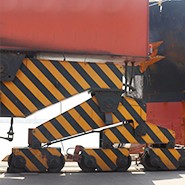 Port quay model shipyard crane used ship loader