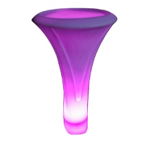 Mini round tabletop stand up led bar table light led furniture