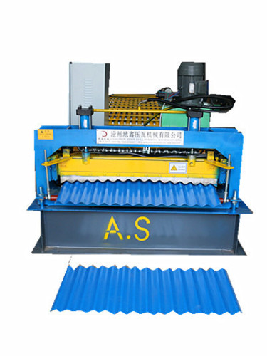 corrugated metal roofing sheet machine