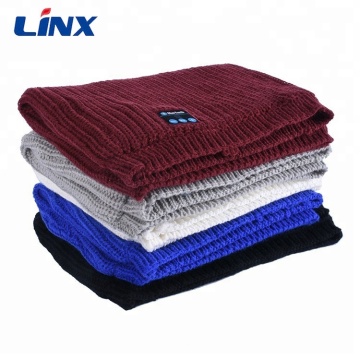 Knitted Neck Warmer Bluetooth scarf Headphones