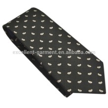 100% silk woven paisley necktie