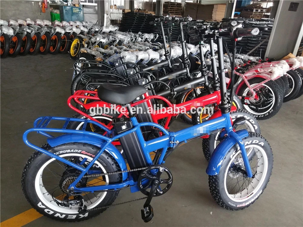 Bafang Motor 500/750/1000W 20 Inch Fat Tire Folding Ebike