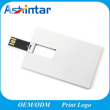 Metal USB2.0 Flash Disk Credit Card USB Flash Memory Drive
