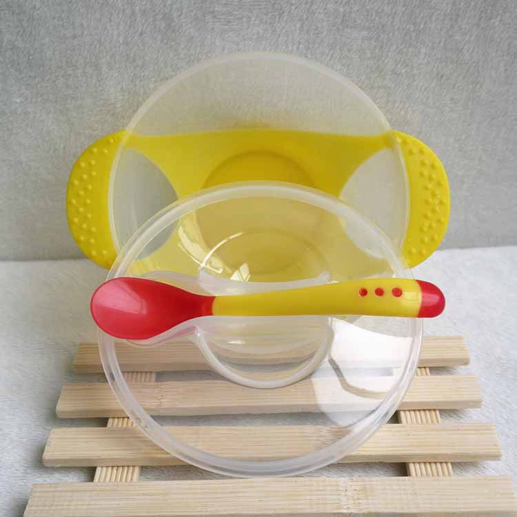 high quality pet dog baby silicone feeding bowl