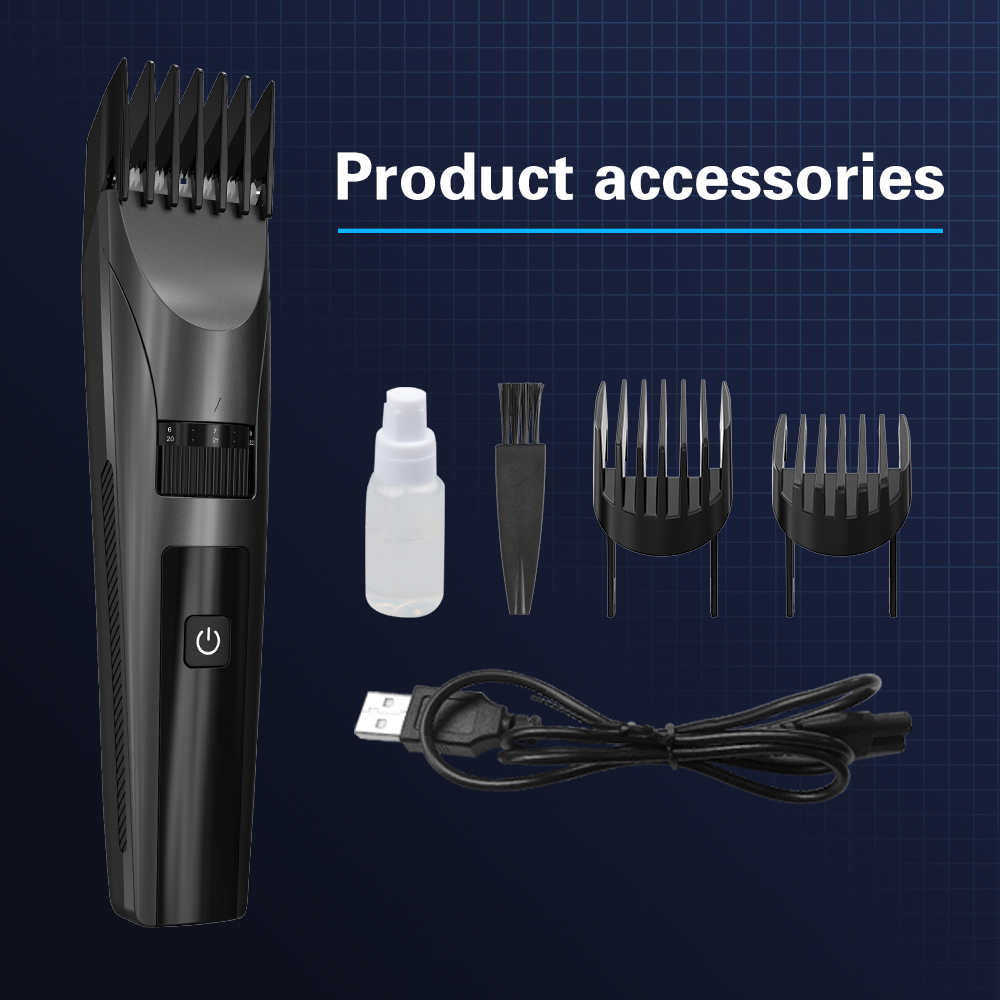 Washable cordless pet dog clipper trimmer with light