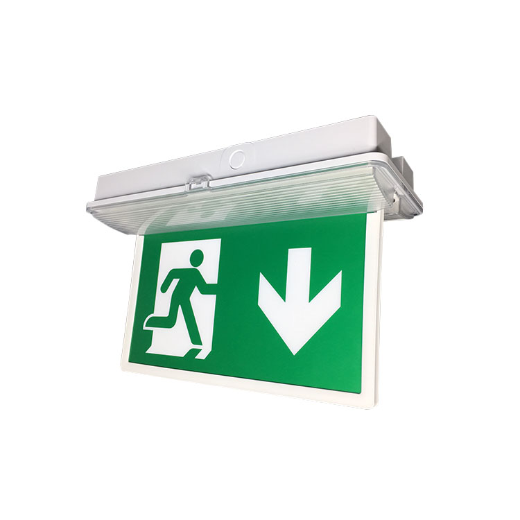 Emergency exit sign combo 8w
