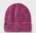 Ladies Fashion Winter malha chapéu de gorro com listrado