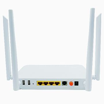 Fibra de fibra 4GE Dual Band Xpon ONU WiFi