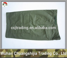 olive green army short pants