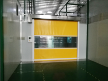 Exterior rapid warehouse high speed door