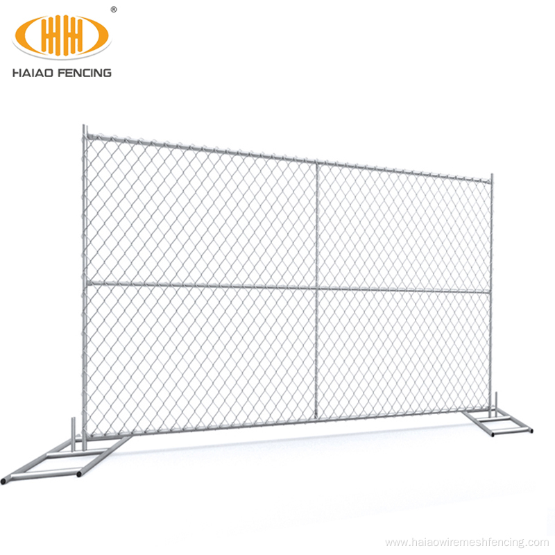 galvanized construction movable chain link mesh