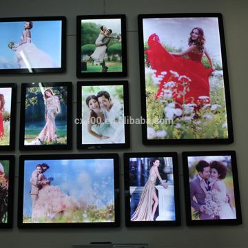 8inch 10inch ABS material photo frame SMD2835 edge lighting photo frame