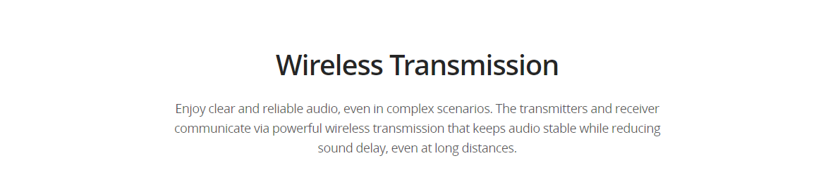 Hot Sale DJI Mic 250m Transmission Range Dual-Channel Recording Up to 14 Hours of Onboard Memory Portable and Compact