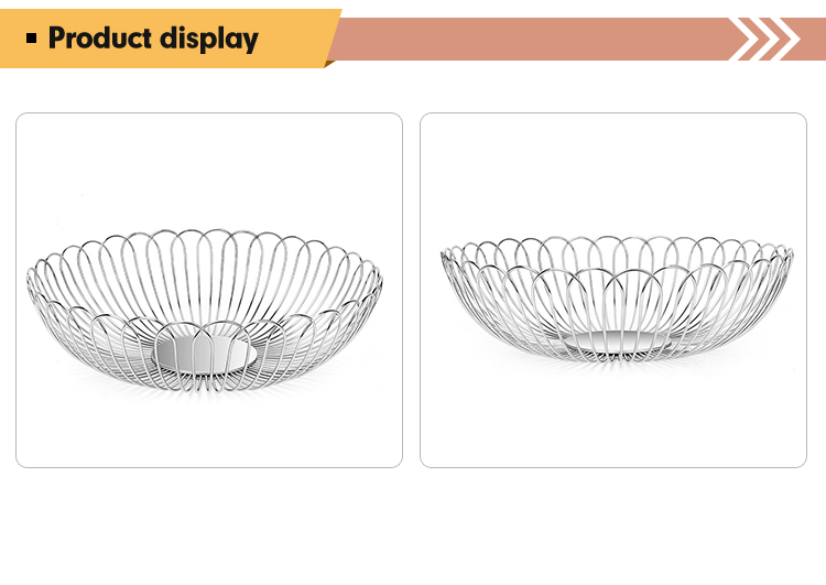 Stainless Steel Fruit Storage Basket