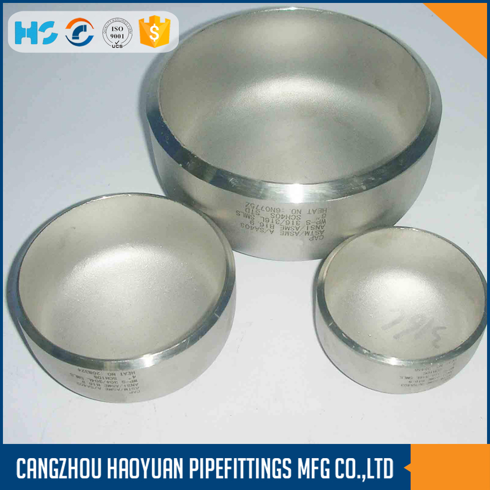 Stainless Alloy Steel Welding End Cap