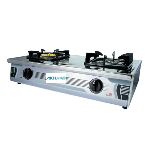 Double Ring and Turbo Burner Gas Stove