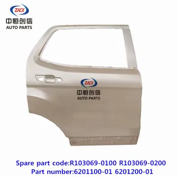 Rear door assembly for changan CX70