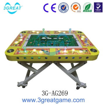 Fishing table game machine arcade cabinet video game for game station