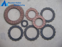 Shock Absorbing And Heat Rubber Based Friction Discs With Brake Band Lining