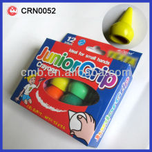12 COLOR PLASTIC FINGER CRAYONS