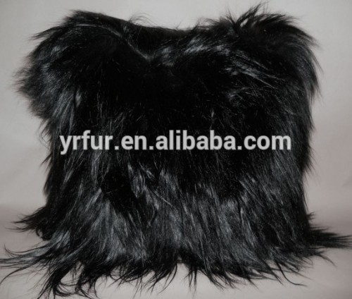YR904 Fashion Long Hair Cushion Goat/Home Seat Cushion