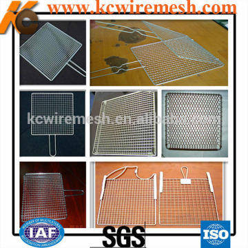 Circular barbecue grill wire mesh