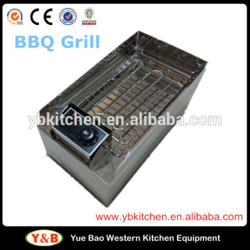 Stainless Steel Korean Bbq Grill Table / Korean Bbq Grill For Sale