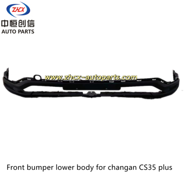 Front bumper lower body for changan CS35 plus