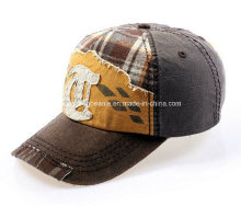 Durable Washed Applique Baseball Hat