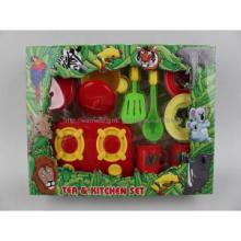 Plastic tableware toy for kid