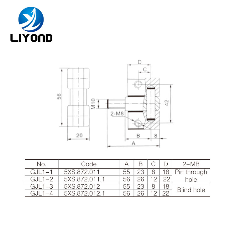 High Voltage Aluminum Board Door Hinge