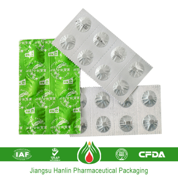 medication packs aluminum packaging strip foil