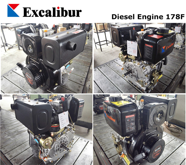 7HP 7.5HP Diesel Engine Air Cooled Diesel Engine