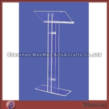 Vertical Rectangle Plexiglass Speech Lectern