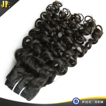 100% peruvian Human Hair Weave jerry curl Double Weft Remy Hair Weft