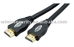 Black hdmi to hdmi video cable