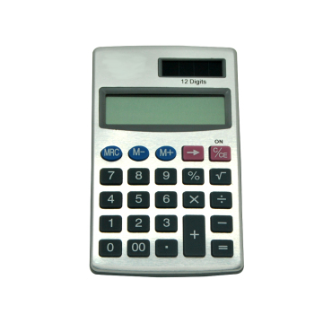 Electronic Mini Pocket Solar Power 12 digits Calculator