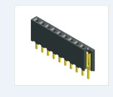 2.0mm Single Row Staright Female Pin Header Connectors