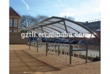 Polycarbonate twin wall hollow sheet for carport canopy sunroof