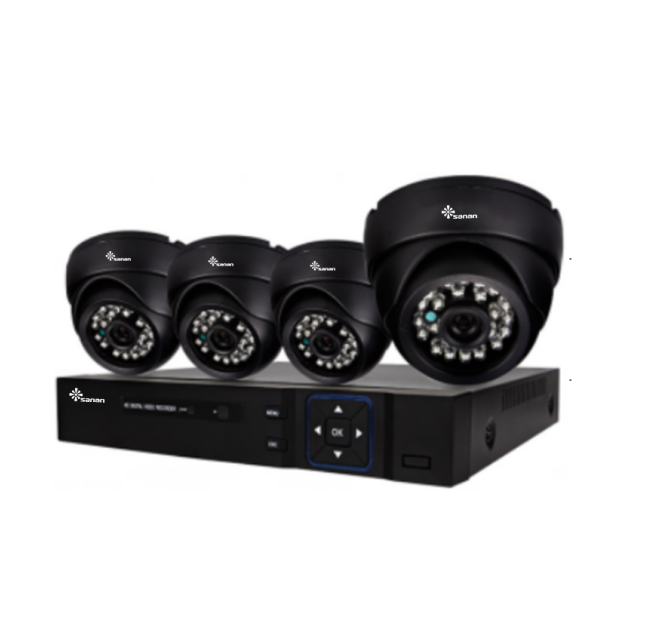 3.6mm Lensli 12V 1080P AHD DVR Kiti