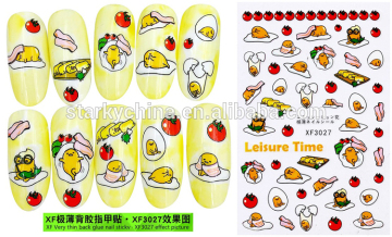 2016 New Designs Tips Nail Stickers & Decals Water Transfer Decals For Nail XF Series