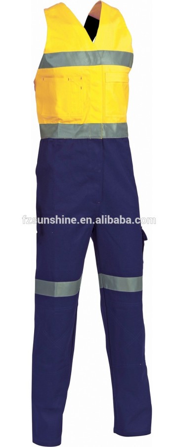 Waterproof Mens Workwear Trousers with reflective strap